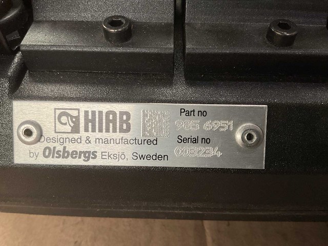 Hiab remote switching control - afbeelding 7 van  7