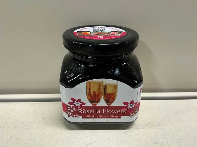 Hibiscusbloesems rosella bloemen siroop -270g (24x) - afbeelding 1 van  1