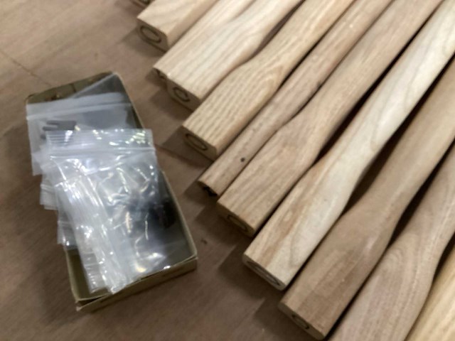 Hickory diverse hamerstelen met wig (17x) - afbeelding 3 van  5