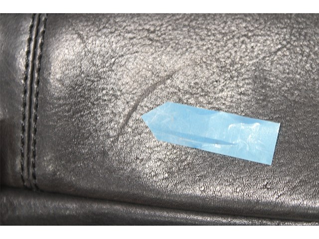 Hide & stitches cote d azur shopper zwart 100% leer - afbeelding 3 van  3