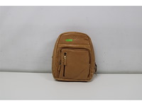 Hide & stitches daydreamer rugzak leer zand - afbeelding 2 van  3