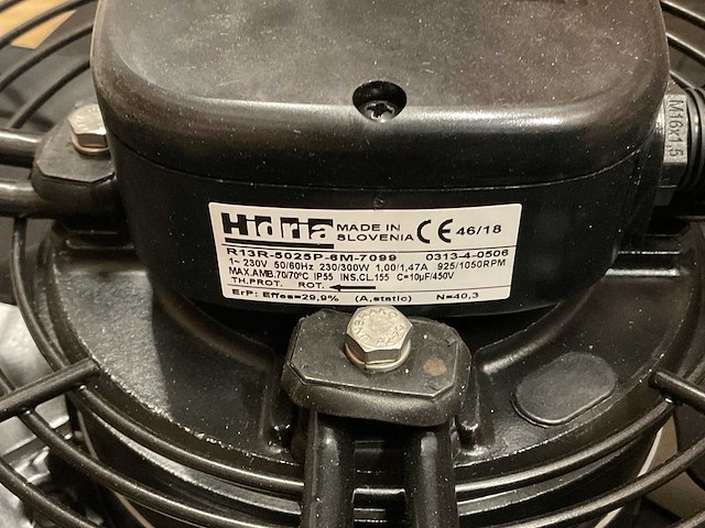 Hidra r13r-5025p-6m-7099 ventilator - afbeelding 2 van  2