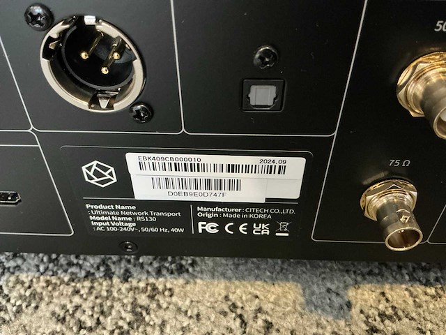 Hifi rose rs130 audio streamer - afbeelding 5 van  8