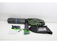 High peak como 4.0 - koepeltent 4-persoons donkergrijs/groen - afbeelding 3 van  4