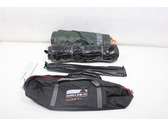 High peak nevada 2.1 koepeltent 2-persoons 325 x 140 cm bosgroen - afbeelding 5 van  5