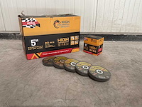 High performance abrasives 125 mm slijpschijf (300x) - afbeelding 1 van  5