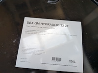 High performance hydraulische olie, dex, dex qm hydraulic 32 zf, 2024 - afbeelding 3 van  3