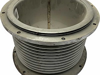 High-quality 300mm stainless steel marine exhaust coupling resistant to corrosion and harsh sea conditions - afbeelding 2 van  4
