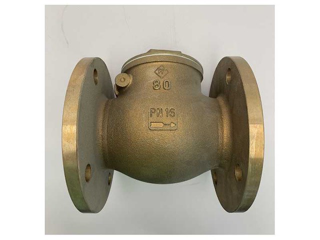High-quality bronze swing check valve dn80 pn16 for marine and offshore applications - afbeelding 3 van  5