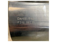 High-quality dn100 wafer ball valve stainless steel f316 for marine and offshore applications pn6 - afbeelding 1 van  7