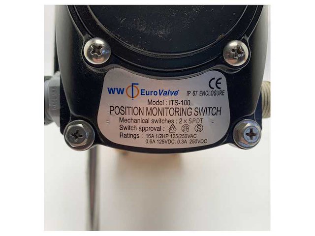 High-quality double offset butterfly valve dn80 for marine and offshore applications with positioning sensor - afbeelding 4 van  11