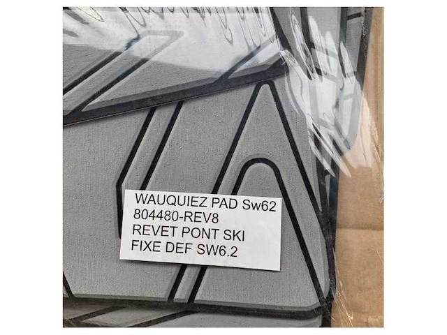 High-quality marine deck pad for method sw62 wake ski - non-slip, uv-resistant, waterproof protective cover - afbeelding 1 van  1