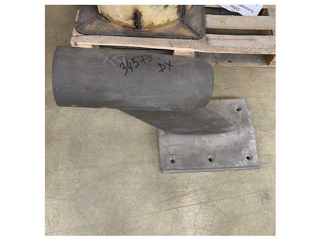 High-quality marine shaft support d.90 right shuttle for durable and precise boat shaft bearings - afbeelding 4 van  6