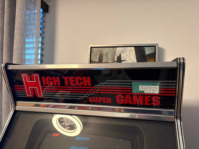 High tech super games arcade kast - afbeelding 13 van  13