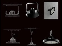 Highbay ufo 100w - pro design smd - dimbaar - koud wit 6500k x (40) - afbeelding 8 van  9