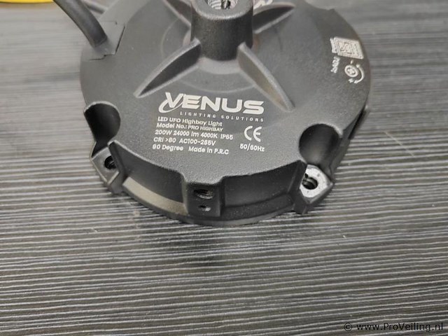 Highbay ufo 200w - pro design smd - dimbaar - neutraal wit 4000k x (20) - afbeelding 4 van  9