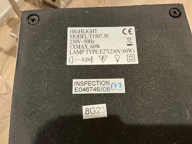 Highlight t1507.30 tafellamp (5x) - afbeelding 4 van  4