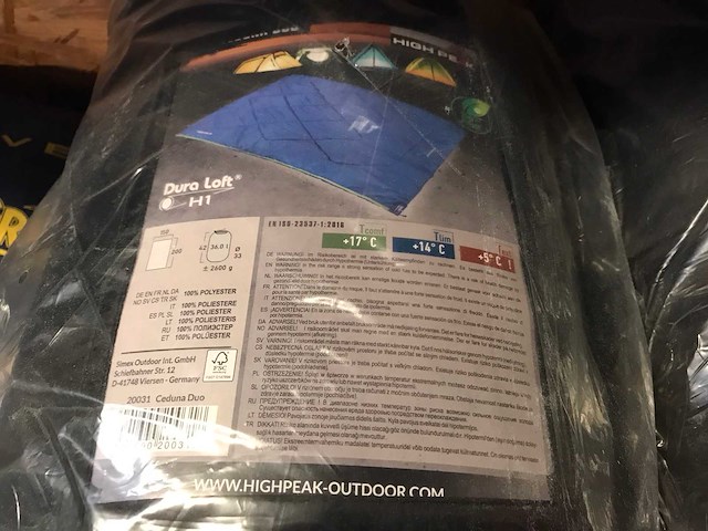 Highpeak partij slaapzakken (9x) - afbeelding 5 van  6