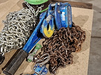 Hijs set bestaande uit handkettingtakel 3000kg en rateltakel 1500kg estil est 30 en lewis - afbeelding 6 van  10