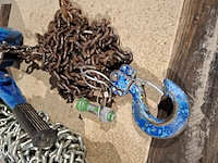 Hijs set bestaande uit handkettingtakel 3000kg en rateltakel 1500kg estil est 30 en lewis - afbeelding 9 van  10