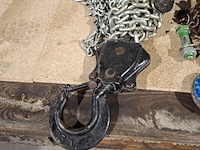 Hijs set bestaande uit handkettingtakel 3000kg en rateltakel 1500kg estil est 30 en lewis - afbeelding 10 van  10