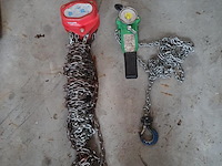 Hijs set bestaande uit handkettingtakel en rateltakel lewis l-cb-s10 en estil ett5 - afbeelding 1 van  9