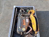 Hijsblok & staalkabeltakel, incl. toebehoren - afbeelding 1 van  7