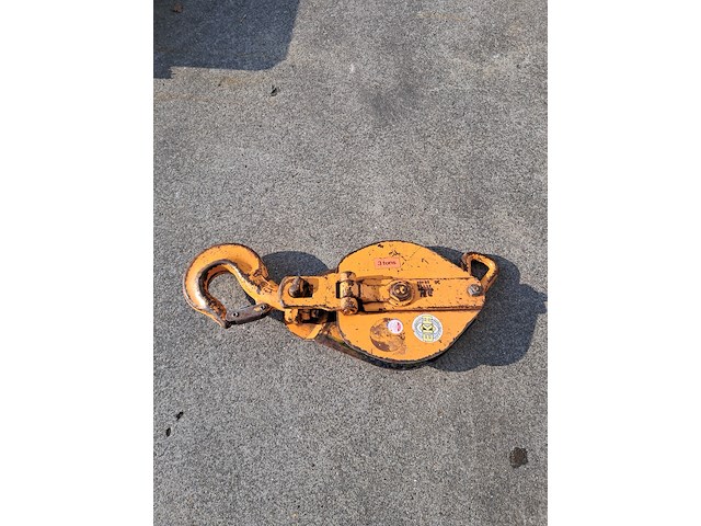 Hijsblok & staalkabeltakel, incl. toebehoren - afbeelding 3 van  7