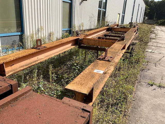 Hijsframe op platte kar - afbeelding 6 van  7