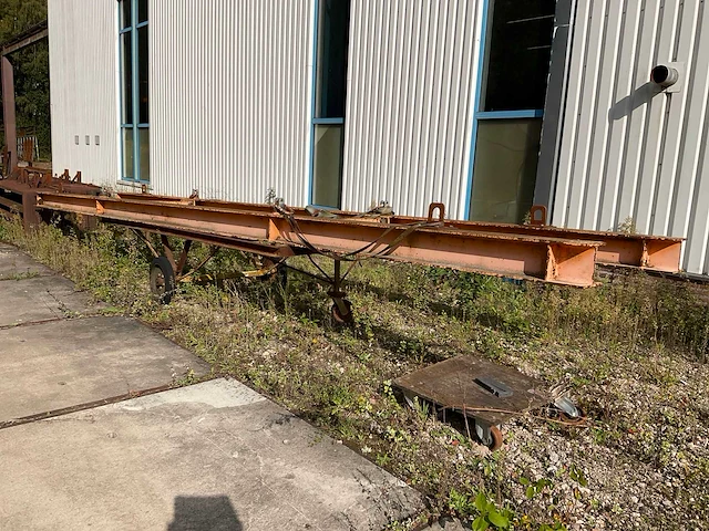 Hijsframe op platte kar - afbeelding 2 van  7