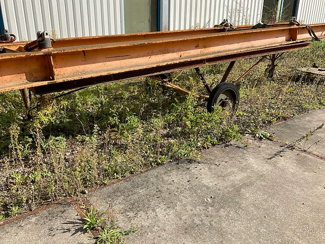 Hijsframe op platte kar - afbeelding 5 van  7