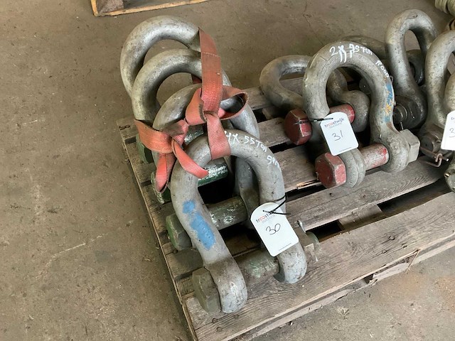 Hijsharp, greenpin (4x) - afbeelding 1 van  1