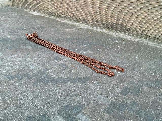 Hijsketting tweesprong 10 ton 5.85m - afbeelding 1 van  7