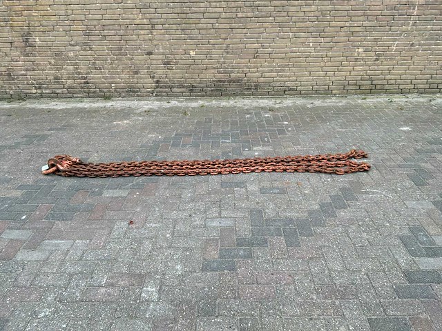 Hijsketting tweesprong 10 ton 5.85m - afbeelding 2 van  7