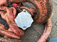 Hijsketting tweesprong 10 ton 5.85m - afbeelding 3 van  4