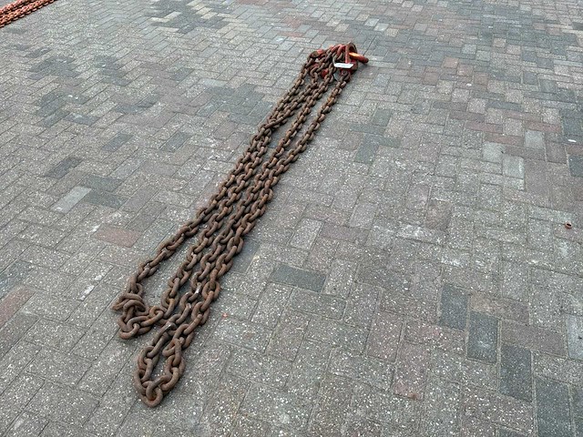 Hijsketting tweesprong 11.2 ton 5.95m - afbeelding 1 van  5