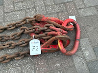 Hijsketting tweesprong 11.2 ton 5.95m - afbeelding 1 van  2