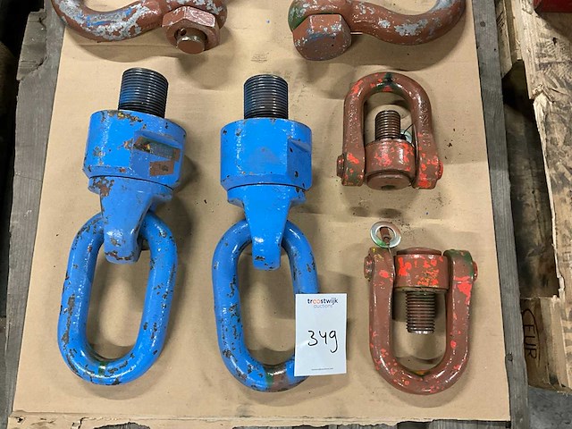 Hijsoog / harpsluiting (8x) - afbeelding 2 van  3