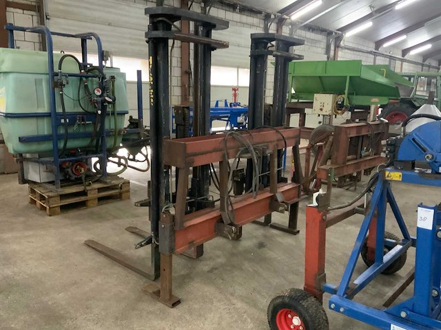 Hijster hydraulische dubbele hefmast - afbeelding 3 van  3