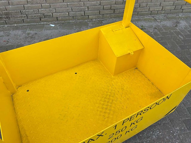 Hijswerkbak 1-persoons 250kg - afbeelding 3 van  6