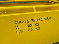 Hijswerkbak 2-persoons 500kg - afbeelding 3 van  7