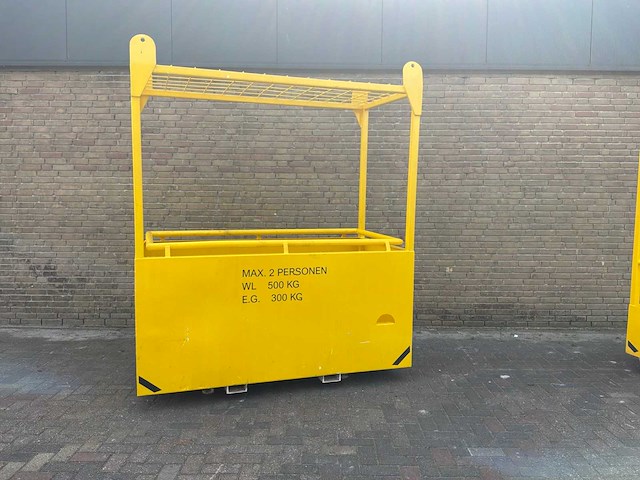 Hijswerkbak 2-persoons 500kg - afbeelding 1 van  7