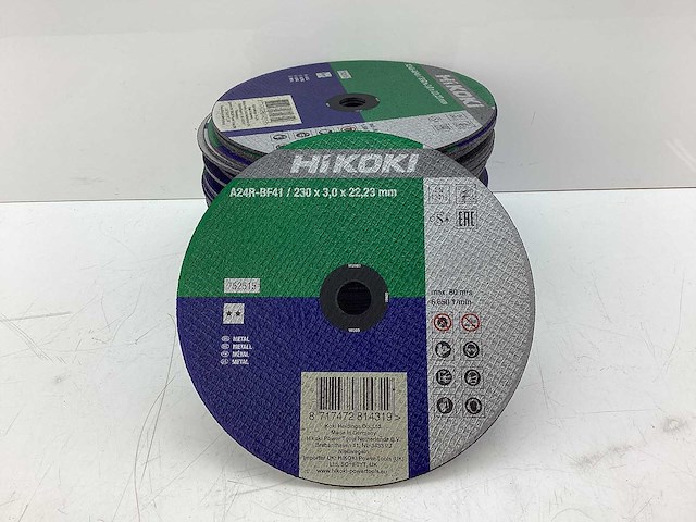 Hikoki - doorslijpschijf (50x) - afbeelding 1 van  3