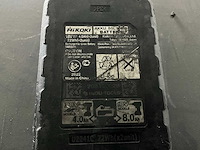 Hikoki 36 v/ 18 v multivolt accu & lader - afbeelding 2 van  2