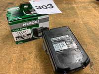 Hikoki accu 18v (2x) - afbeelding 4 van  4