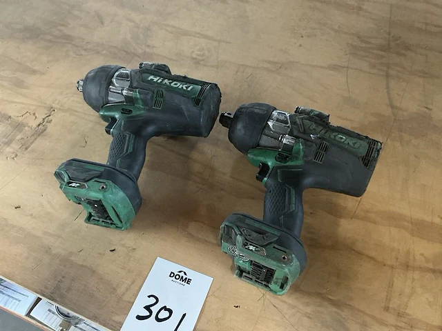 Hikoki accu slagmoersleutel (2x) - afbeelding 1 van  4