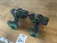 Hikoki accu slagmoersleutel (2x) - afbeelding 1 van  4