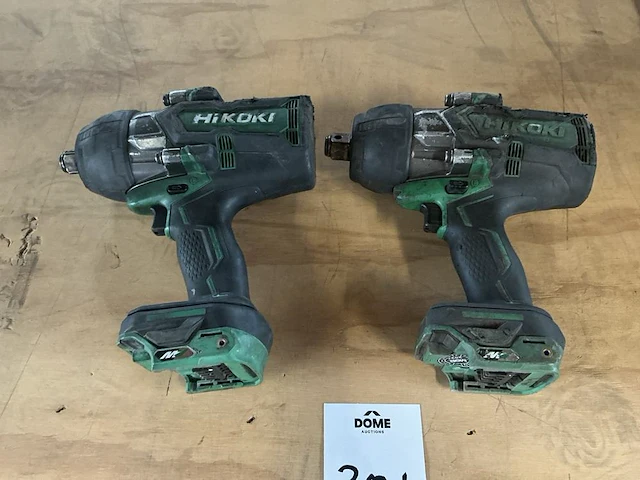 Hikoki accu slagmoersleutel (2x) - afbeelding 2 van  4
