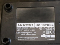 Hikoki acculader uc18yksl - afbeelding 3 van  3