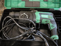 Hikoki boor-breekhamer dh26pc2 incl. opbergkoffer - afbeelding 5 van  6